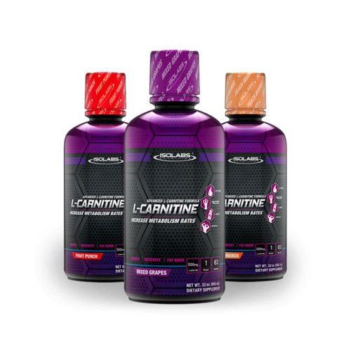 ISO Labs Amino Acids & BCAA L-Carnitine Liquid 16 Oz