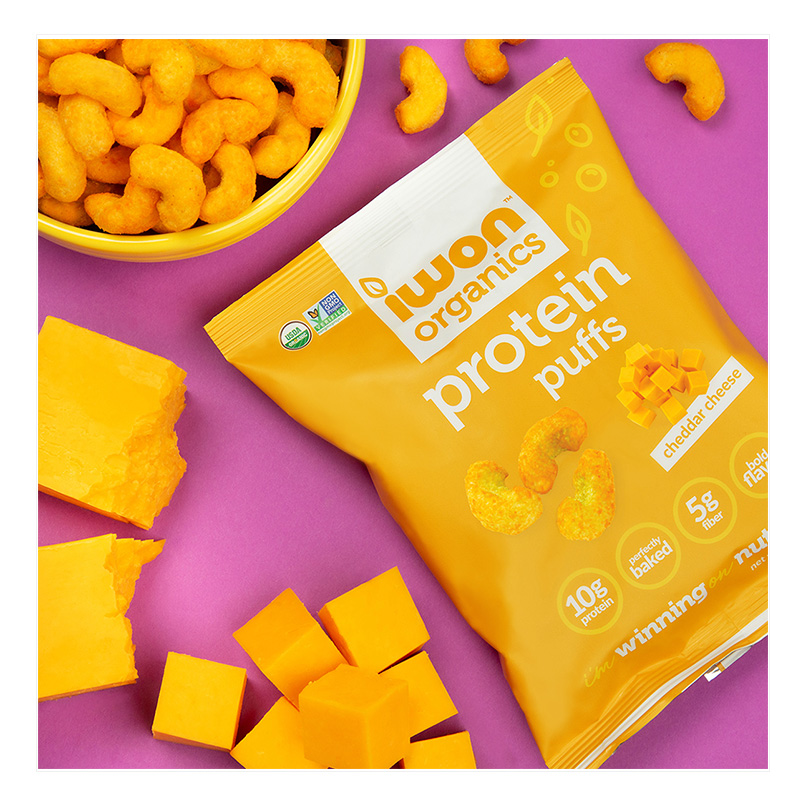 IWON Organics Protein Puff Cheddar Cheese Best Price in Dubai