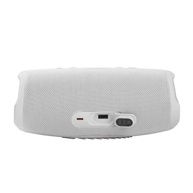 JBL Charge 5 Portable Waterproof Speaker with Powerbank - White Best Price in Fujairah