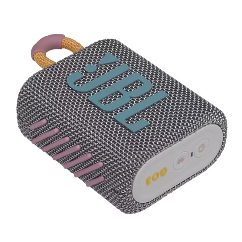 JBL GO3 Portable Waterproof Speaker - Grey Best Price in Al Ain