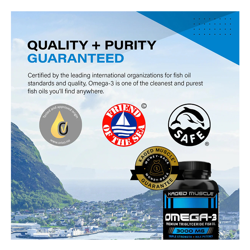 Kaged Omega 3 Fish Oil 60 Capsule Best Price in Al Ain