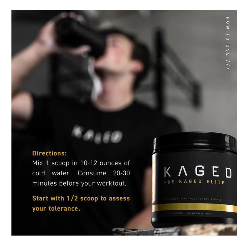Kaged Pre-Kaged Elite 20 Servings - Fruit Punch Best Price in Sharjah