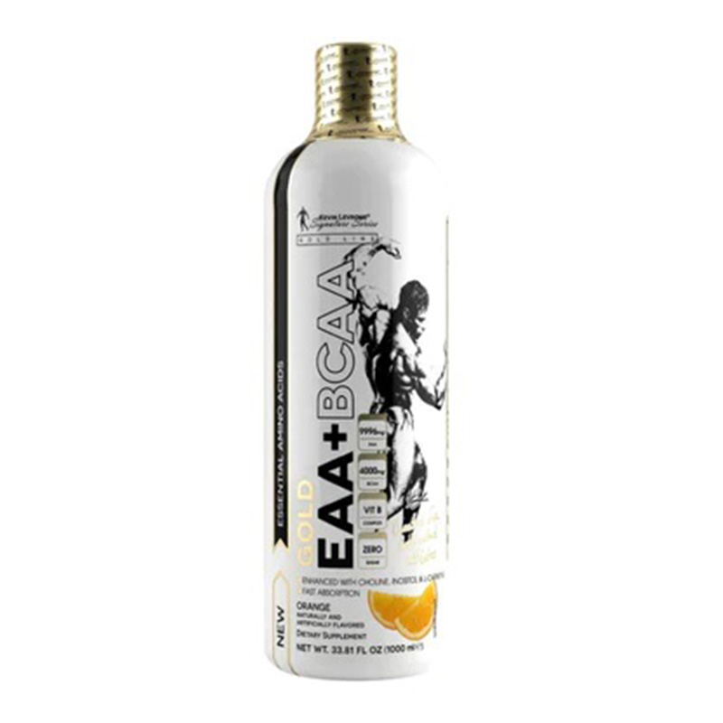 Kevin Levrone Gold EAA + BCAA Liquid 1000 ml Orange Flavor