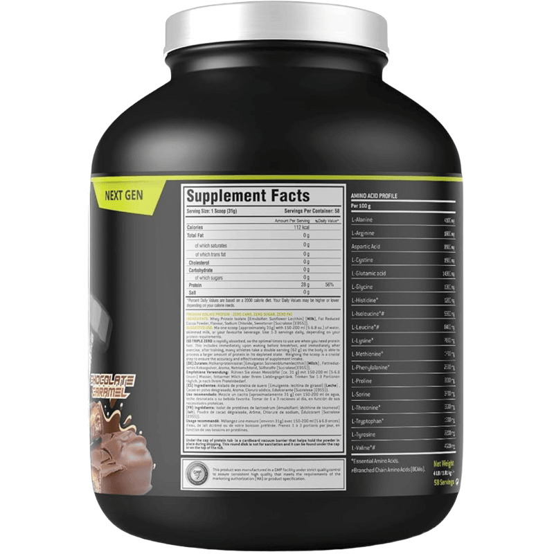 Laperva Iso Triple Zero Whey Protein 2lb - Belgian Chocolate  Best Price in Dubai