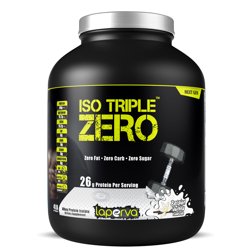 Laperva ISO Triple Zero Whey Protein 4lb - Belgian Vanilla
