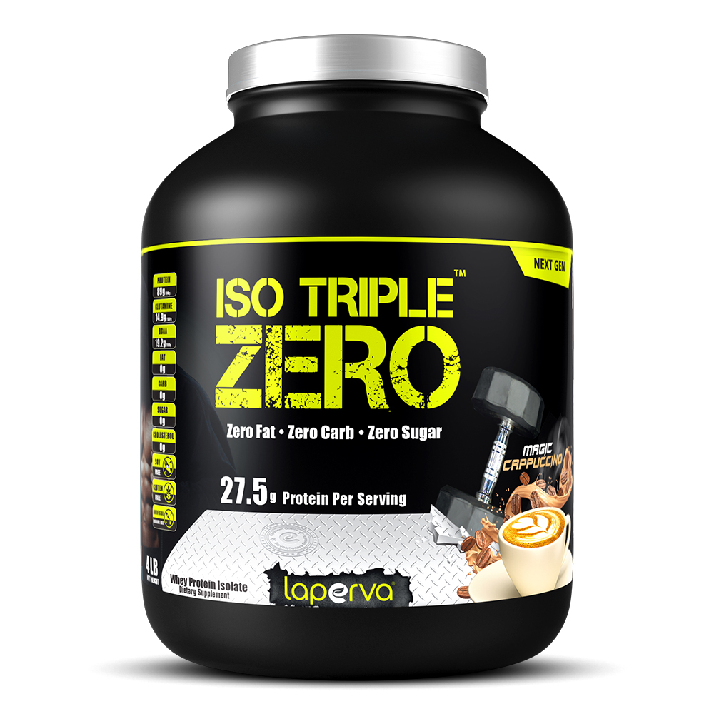 Laperva ISO Triple Zero Whey Protein 4lb - Cappuccino