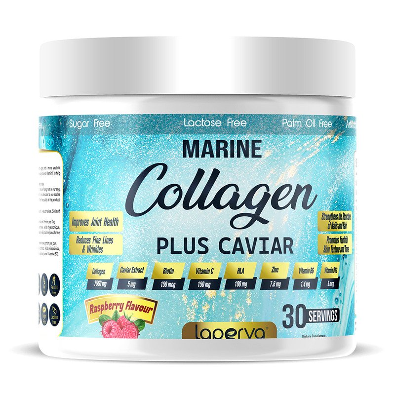 Laperva Triple Marine Collagen with Caviar 270gm - Raspberry