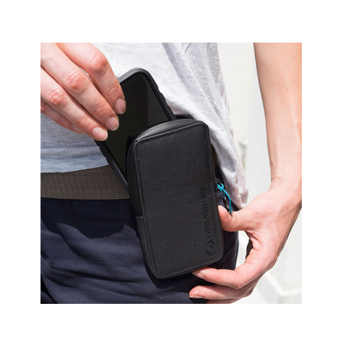 LifeVenture RFiD Phone Wallet Black Best Price  in UAE