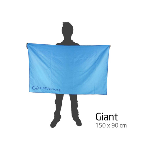 LifeVenture Soft Fibre Printed Towel World Words Giant Best Price in UAE