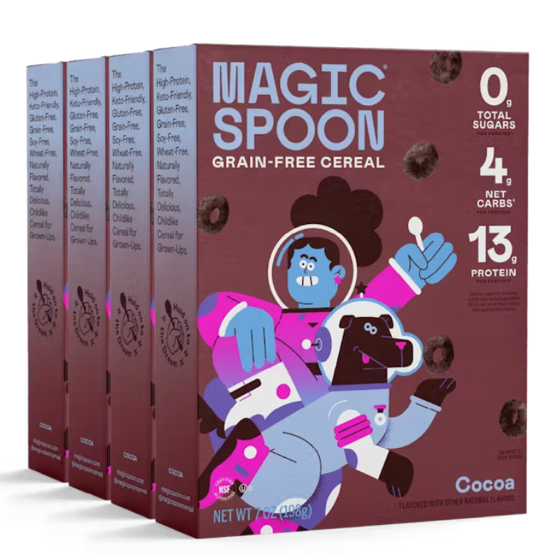 Magic Spoon Cereal with Protein 200 G - Cocoa 1 Box