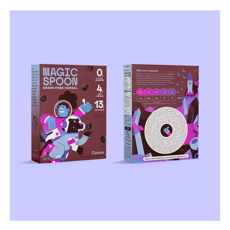 Magic Spoon Cereal with Protein 200 G - Cocoa Best Price in Dubai