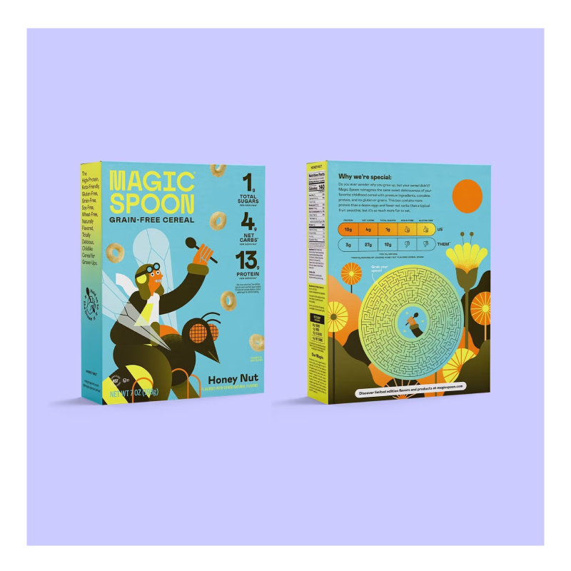 Magic Spoon Cereal with Protein 200 G - Honey Nut Best Price in Dubai