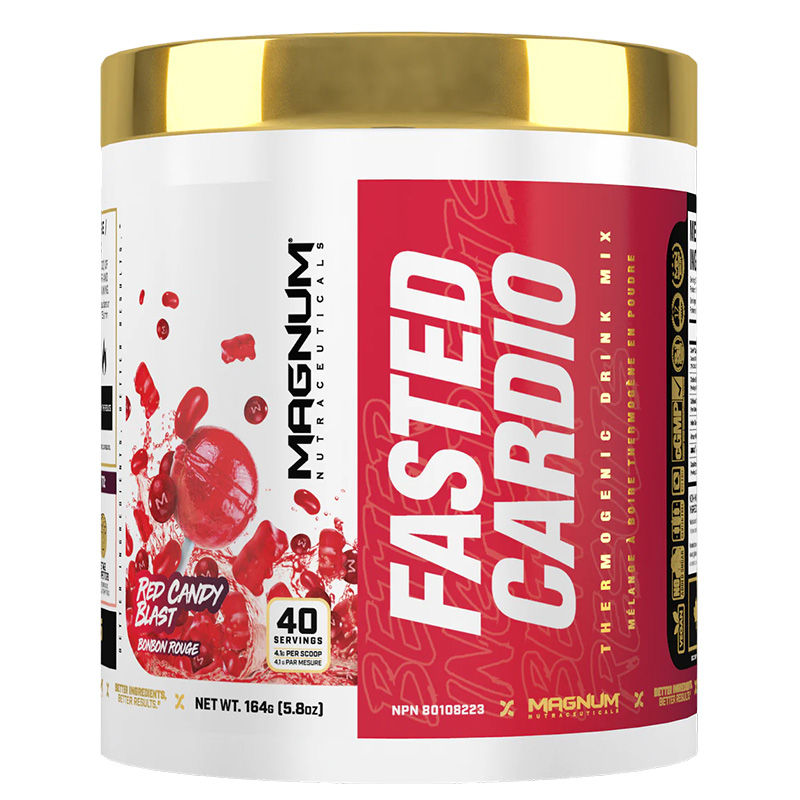 Magnum Fasted Cardio Pre Workout 200 G 40 Servings - Red Candy Blast