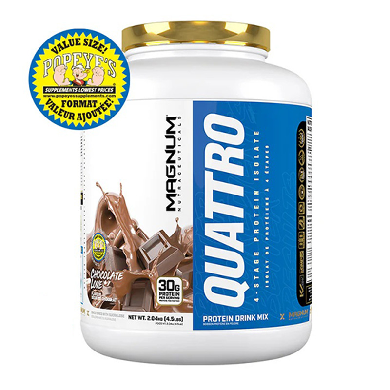 Magnum Quattro Protein Drink 4.5 Lb - Chocolate Love