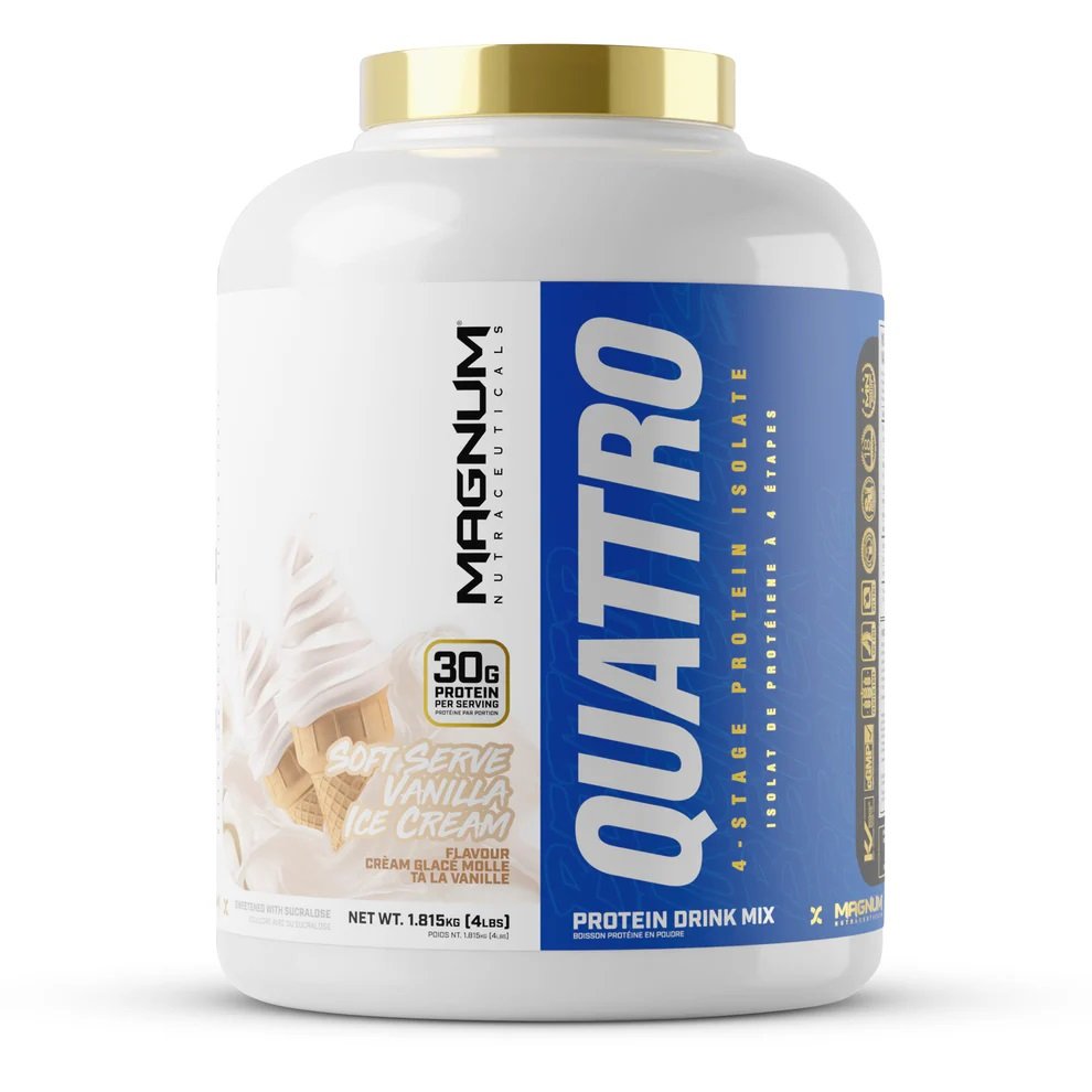 Magnum Quattro Protein Drink 4 Lb - Vanilla Icecream