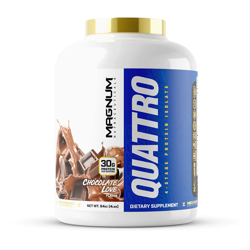 Magnum Quattro Protein Isolate 4 lb - Chocolate Love Best Price in UAE