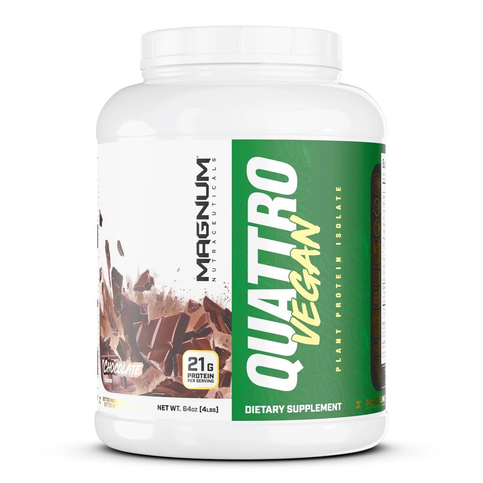 Magnum Quattro Vegan Protein Drink 4 Lb - Chocolate