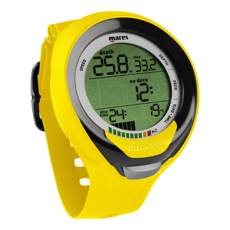 Mares Diving Computer Puck Pro+ Yellow/Black