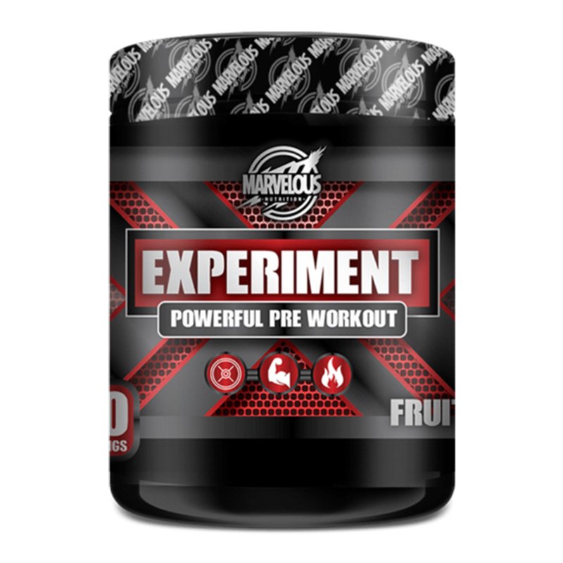 Marvelous Nutrition Experiment Powerful Pre Workout 500 G - Bubble Gum
