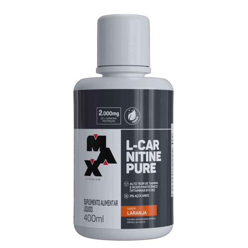 Max Titanium L Carnitine Pure 400ml - Orange