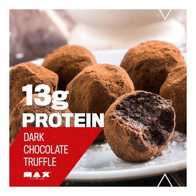 Max Titanium Power Protein Bar 41 G 12 Pcs in Box - Dark Chocolate Truffle Best Price in Abu Dhabi