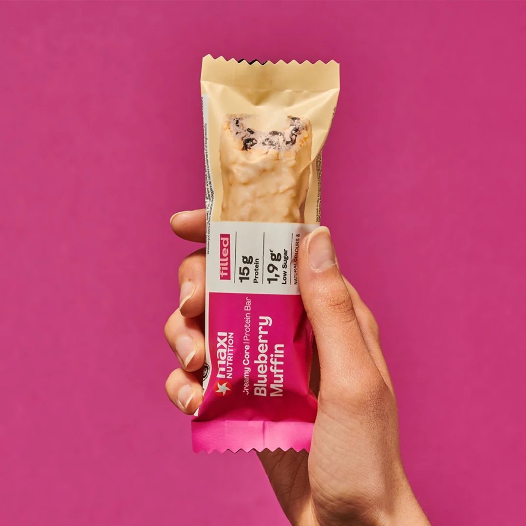 Maxi Nutrition Protein Bars 12 x 45 G - Blueberry Muffin Best Price in UAE