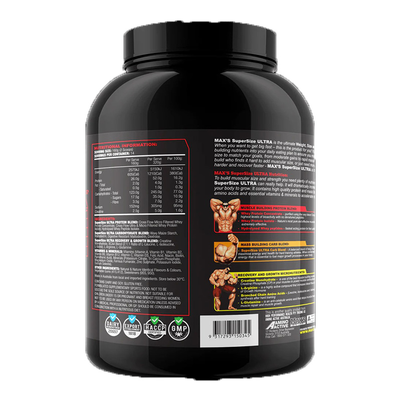 Maxs Super Size Ultra 10 Lbs - Chocolate Fudge Best Price in Dubai