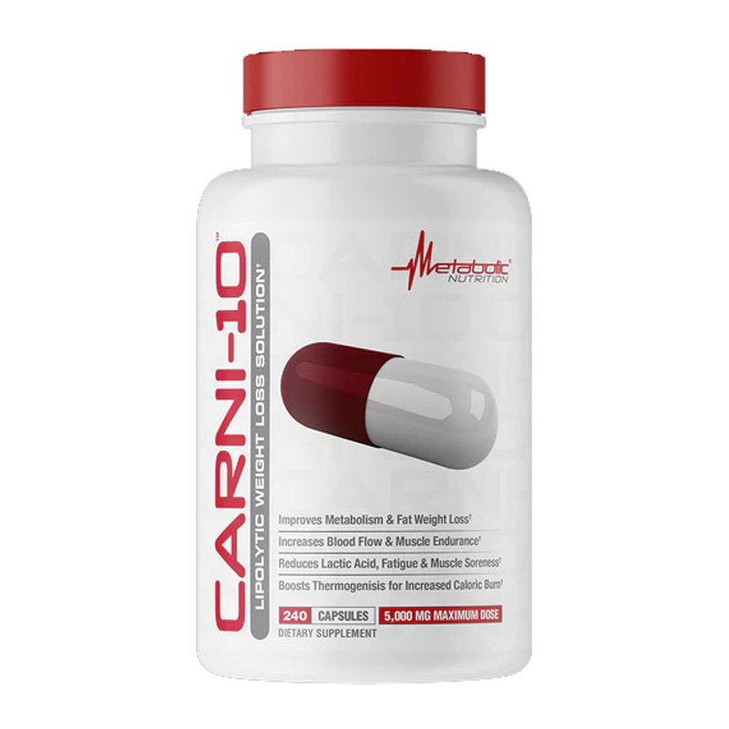 Metabolic Nutrition Carni-10 240 Caps