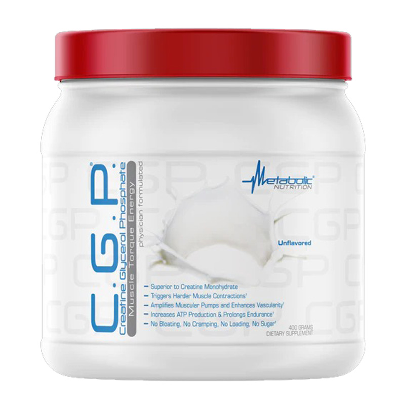 Metabolic Nutrition C.G.P Creatine Glycerol Phosphate 400g - Unflavored