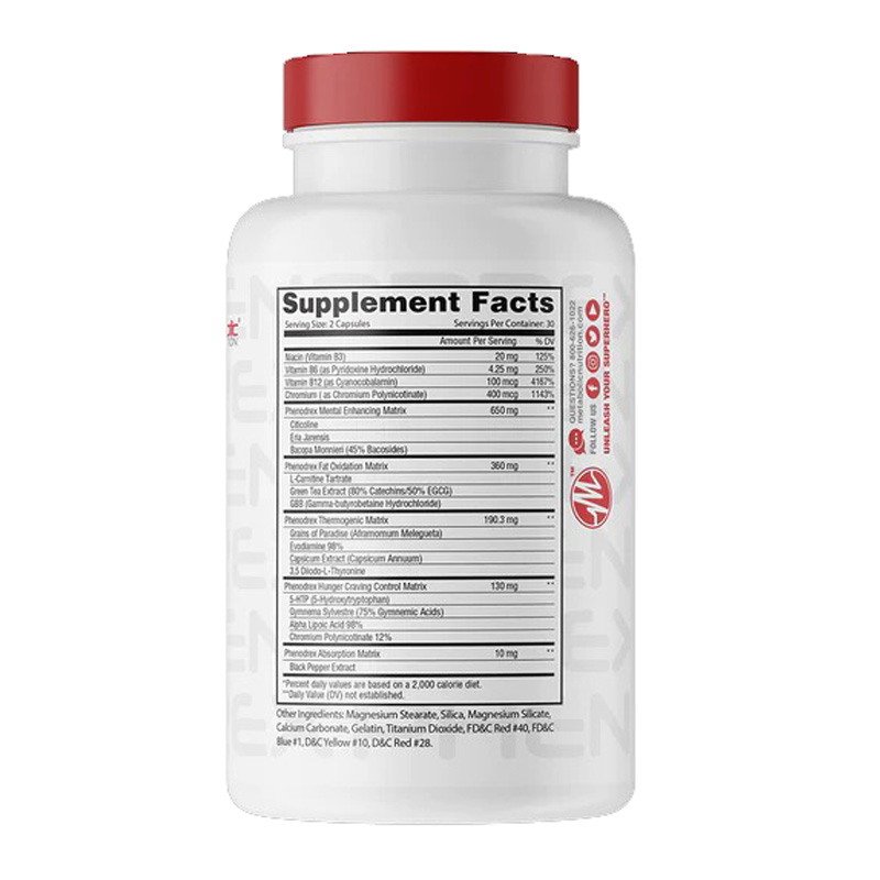 Metabolic Nutrition Phenodrex 60 Caps Best Price in Dubai