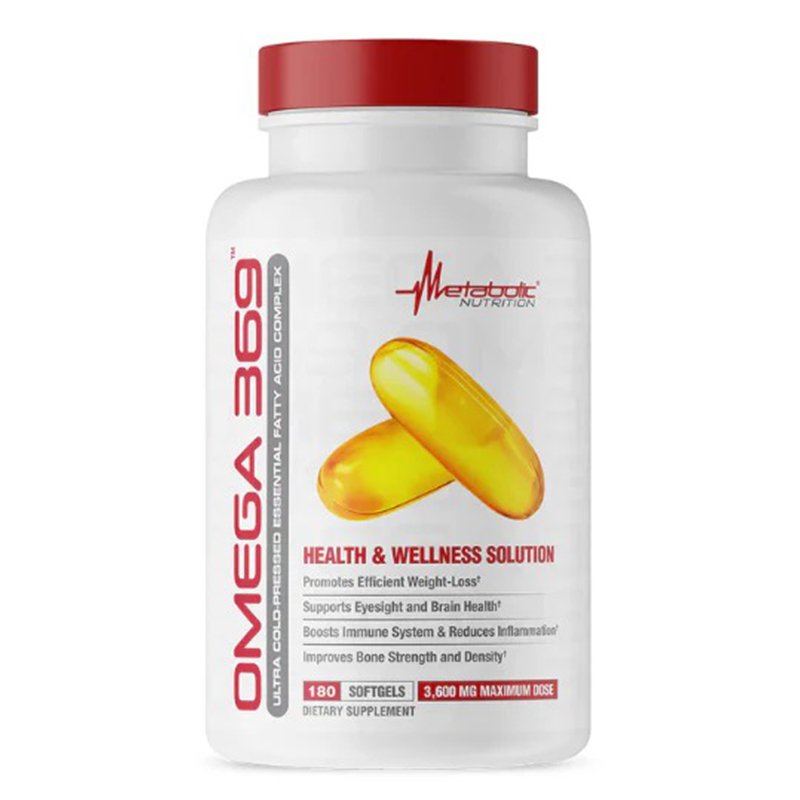 Metabollic Nutrition Fish Oil 3000 180 Caps