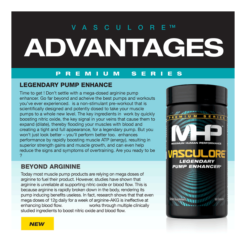 MHP Vasculore 60 Caps Best Price in UAE