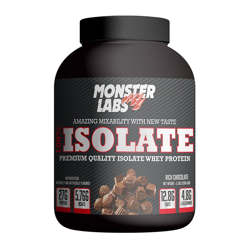 Monster Labs 100% Isolate 5 lbs - Rich Chocolate