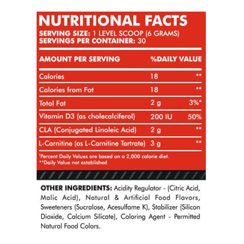 Monster Labs CLA+Carnitine 30 Servings - Orange Burst Best Price in Ajman