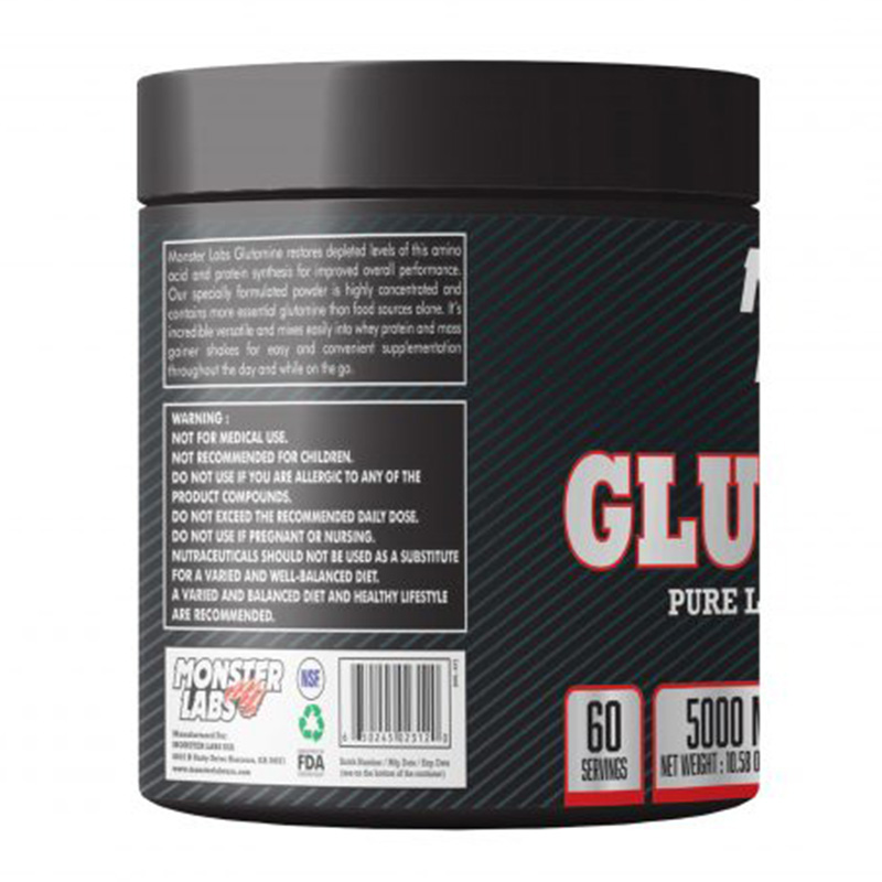 Monster Labs Glutamine 60 Servings Best Price in Dubai