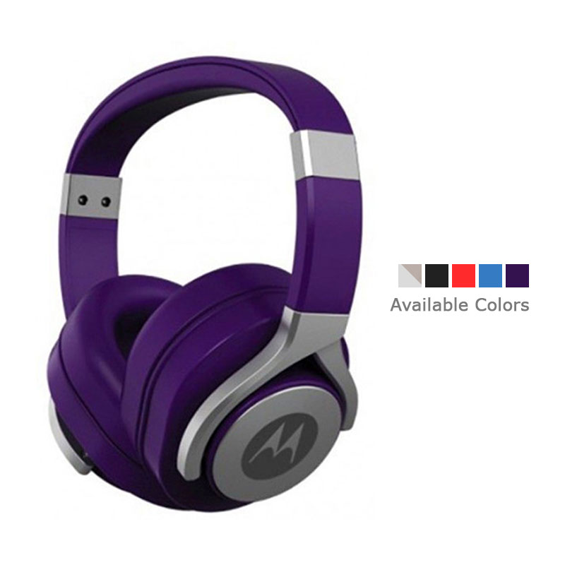 Moto Pulse Purple Headset