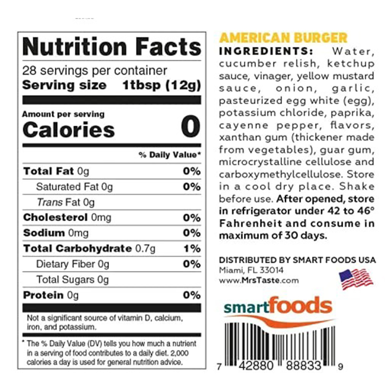 Mrs Taste Red Line American Burger Sauce 340 G Best Price in Abu Dhabi