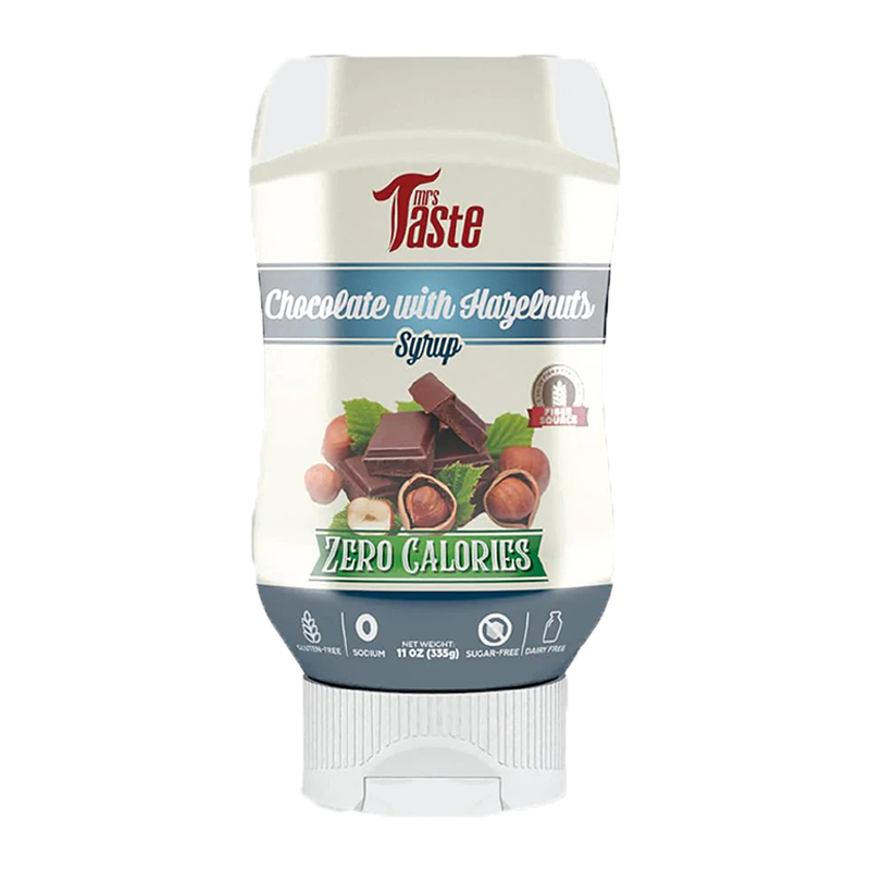 Mrs Taste Red Line Hazelnut Chocolate Syrup 335 G