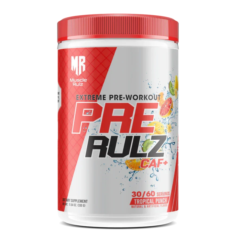 Muscle Rulz Extreme Pre Workout Pre Rulz 330 G - Tropical Punch