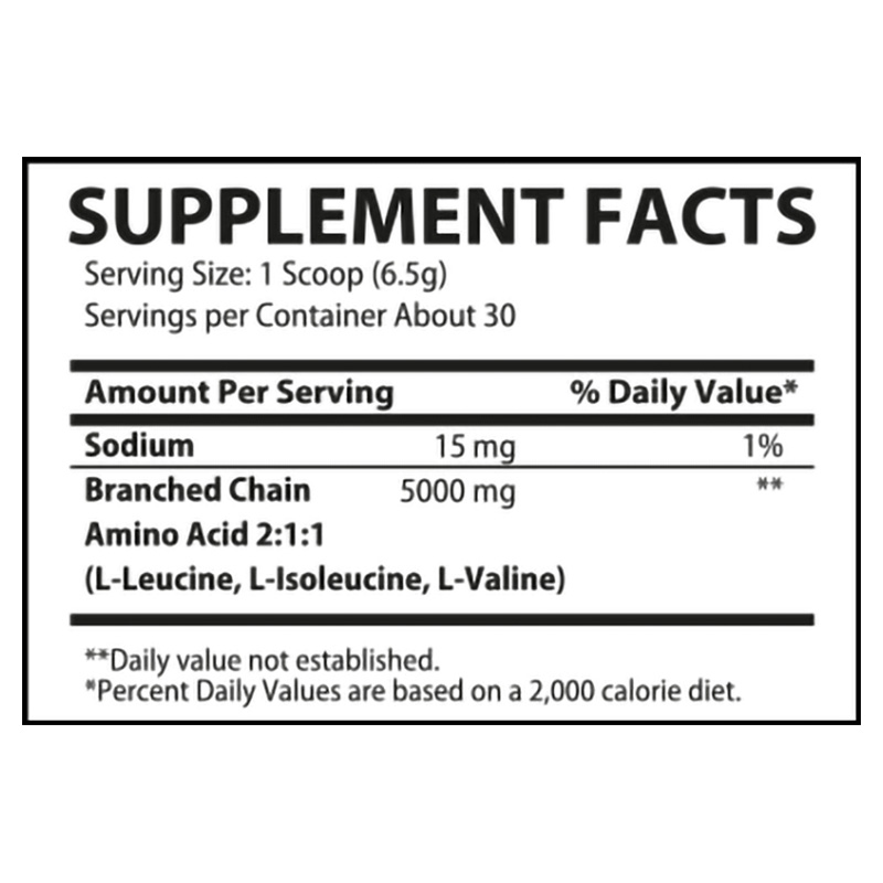 Muscle Rulz BCAA Blue Raspberry - 30 Servings Best Price in Dubai