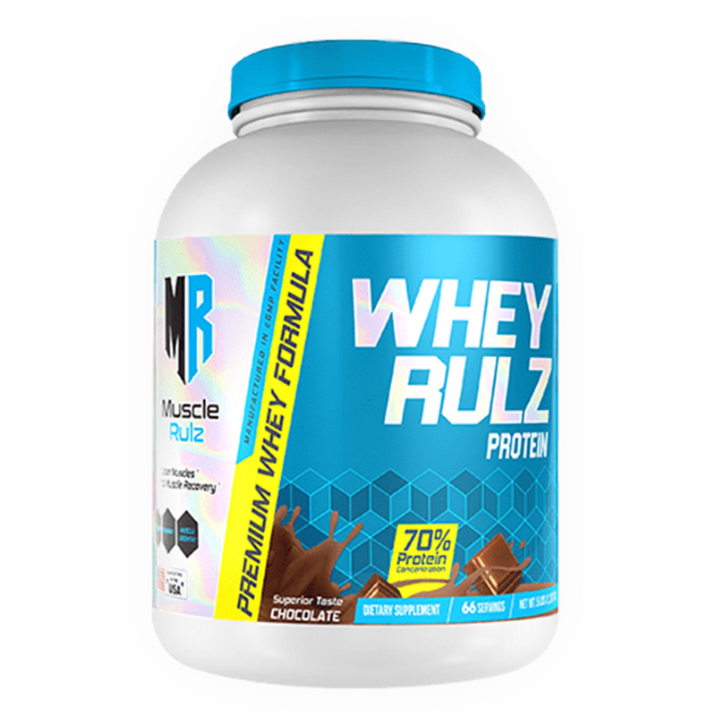 Muscle Rulz Whey Rulz Chocolate - 5Lbs