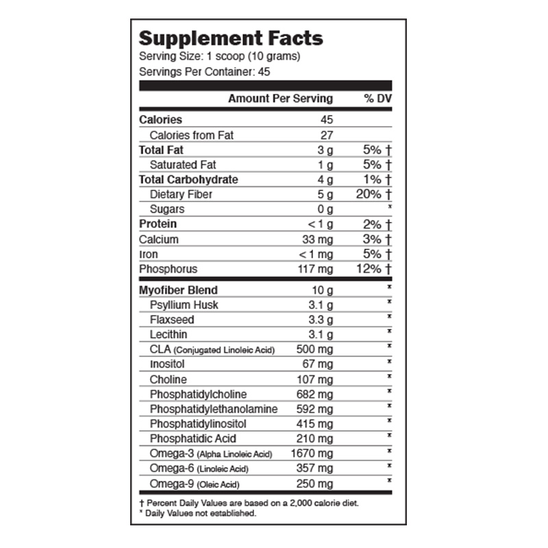 Muscleology Myofiber 450 gm Best Price in UAE