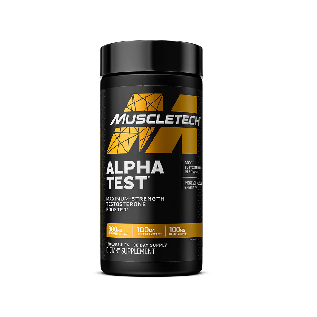 Muscletech Alpha Test- 120 Caps