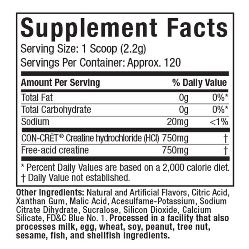 Muscletech CellTech Creactor 120 Servings - Blue Raspberry Blast Best Price in Dubai