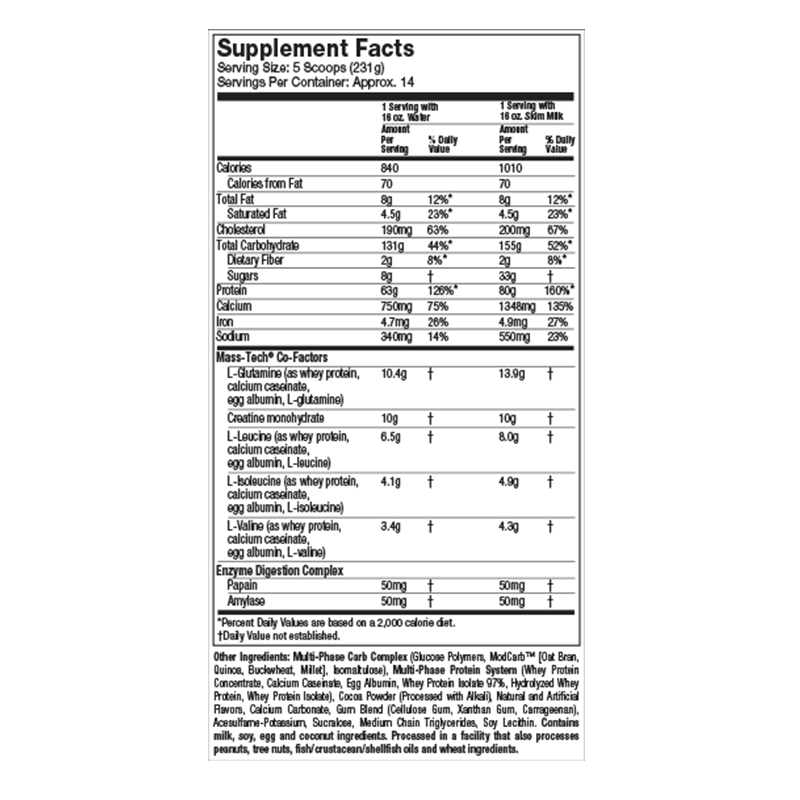 Muscletech Masstech 7 Lbs Best Price in UAE