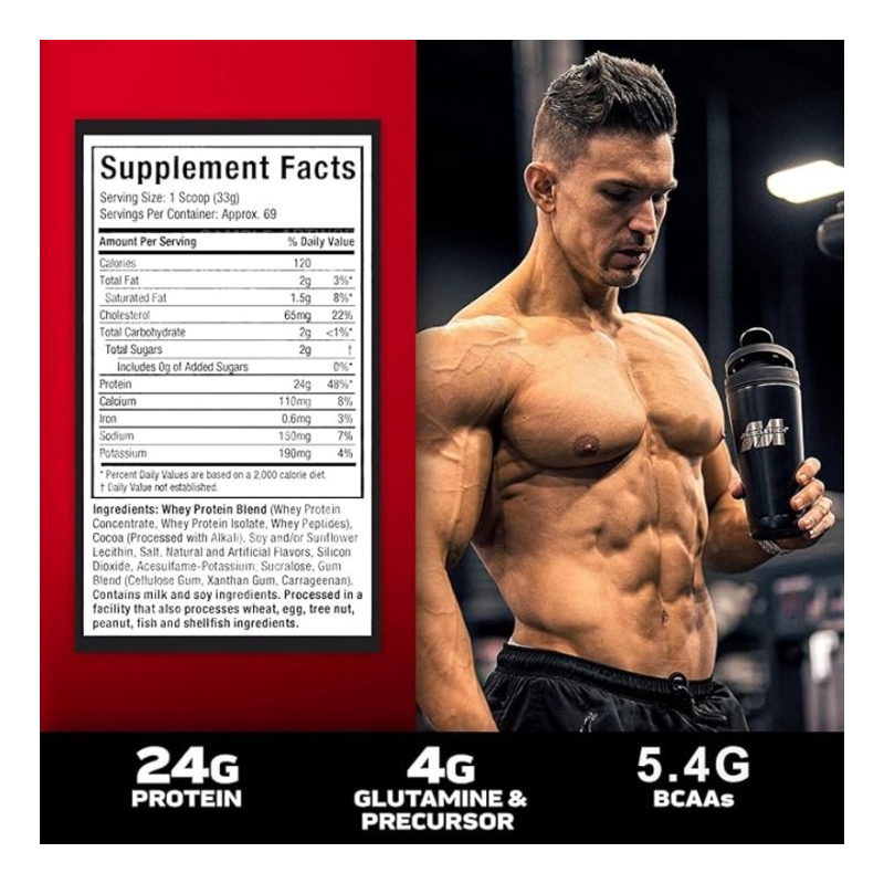 MuscleTech Nitro-Tech 100% Whey Gold 5lbs - French Vanilla Cream Best Price in Dubai