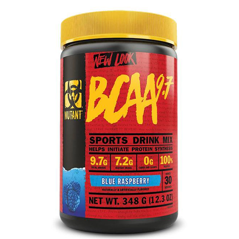 Mutant BCAA 9.7 30 Servings Sports Drinks Mix - Blue Raspberry