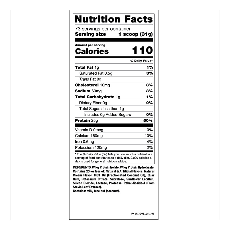 Mutant ISO Surge Whey Protein Vanilla Ice Cream Best Price in Dubai