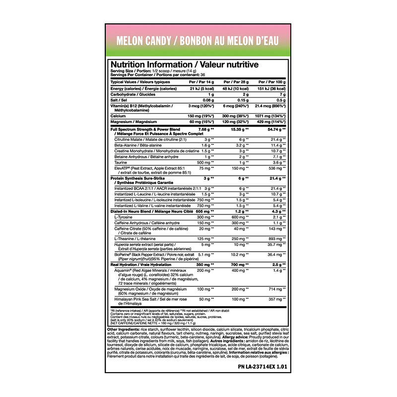 Mutant Madness All -In Pre Workout 540 G - Melon Candy Best Price in Dubai