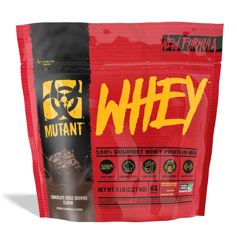 Mutant Whey 5 lbs - Chocolate Fudge Brownie